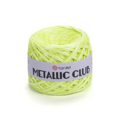 YARNART METALLIC CLUB - ÖRGÜ İPİ FOSFORLU YEŞİL - 8122
