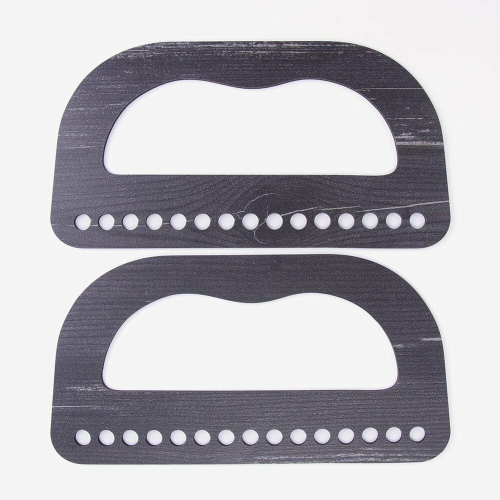 AHŞAP ÇANTA SAPI - DELİKLİ D MODEL - 2 ADET