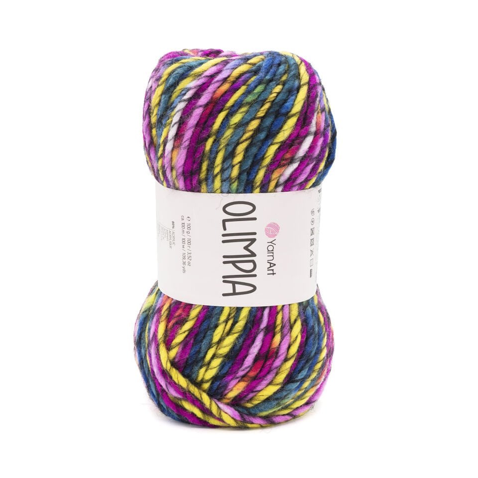 YARNART OLIMPIA - EBRULİ EL ÖRGÜ İPİ EBRULİ - 1406