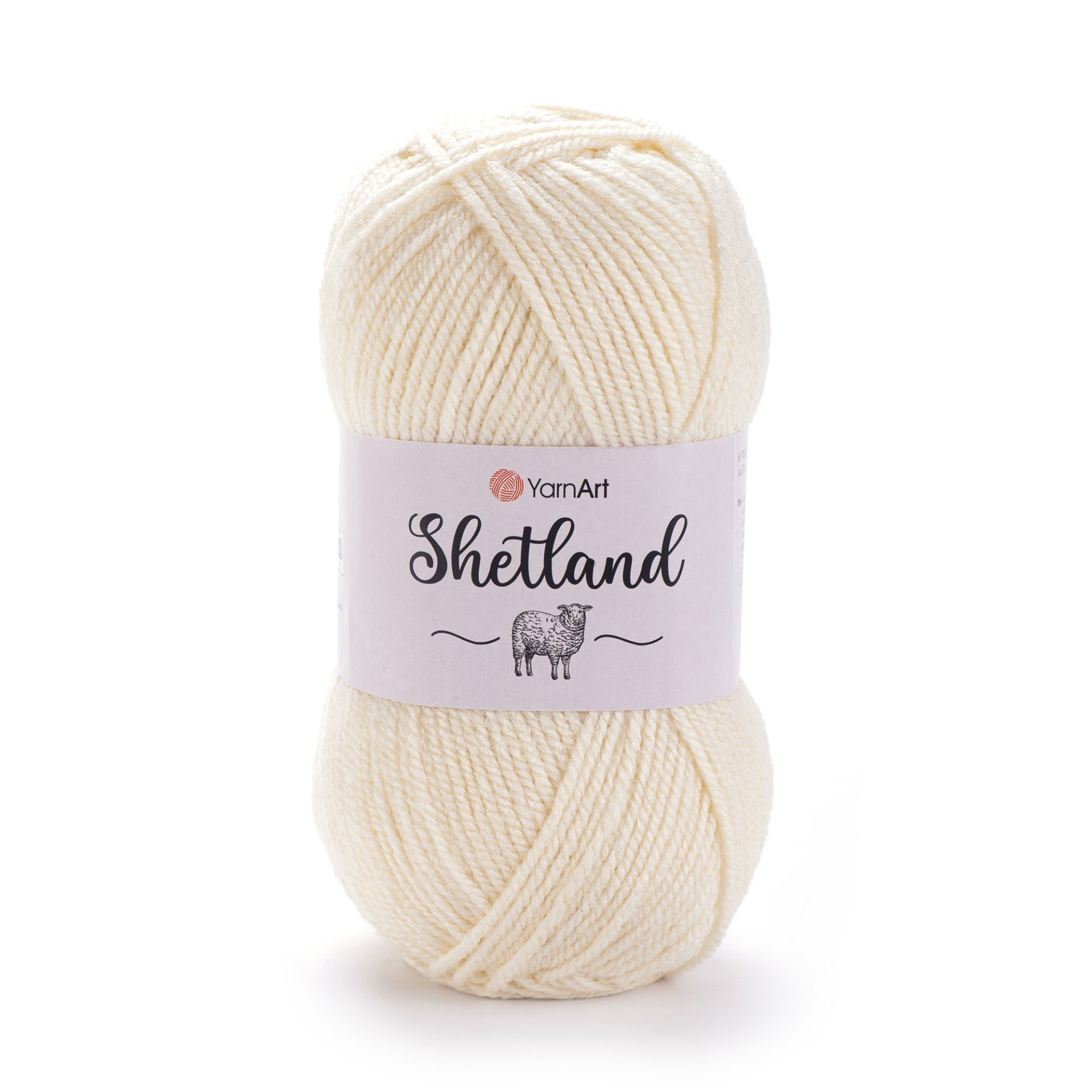 YARNART SHETLAND - EL ÖRGÜ İPİ KREM - 503
