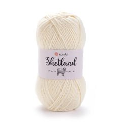YARNART SHETLAND - EL ÖRGÜ İPİ KREM - 503