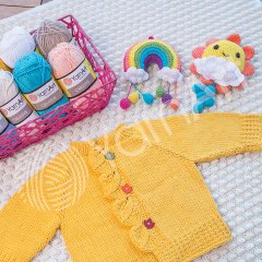 YARNART CREATIVE - EL ÖRGÜ İPİ YAVRUAĞZI - 225