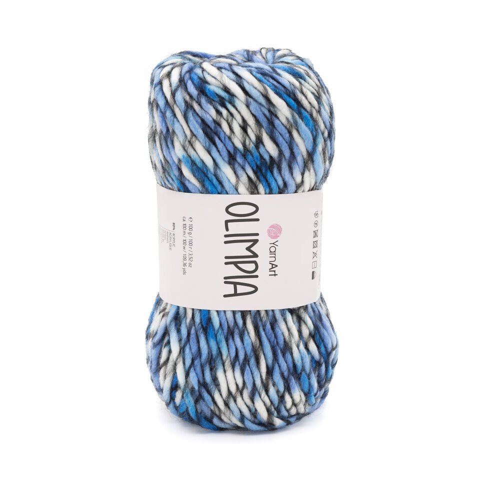 YARNART OLIMPIA - EBRULİ EL ÖRGÜ İPİ EBRULİ - 1407