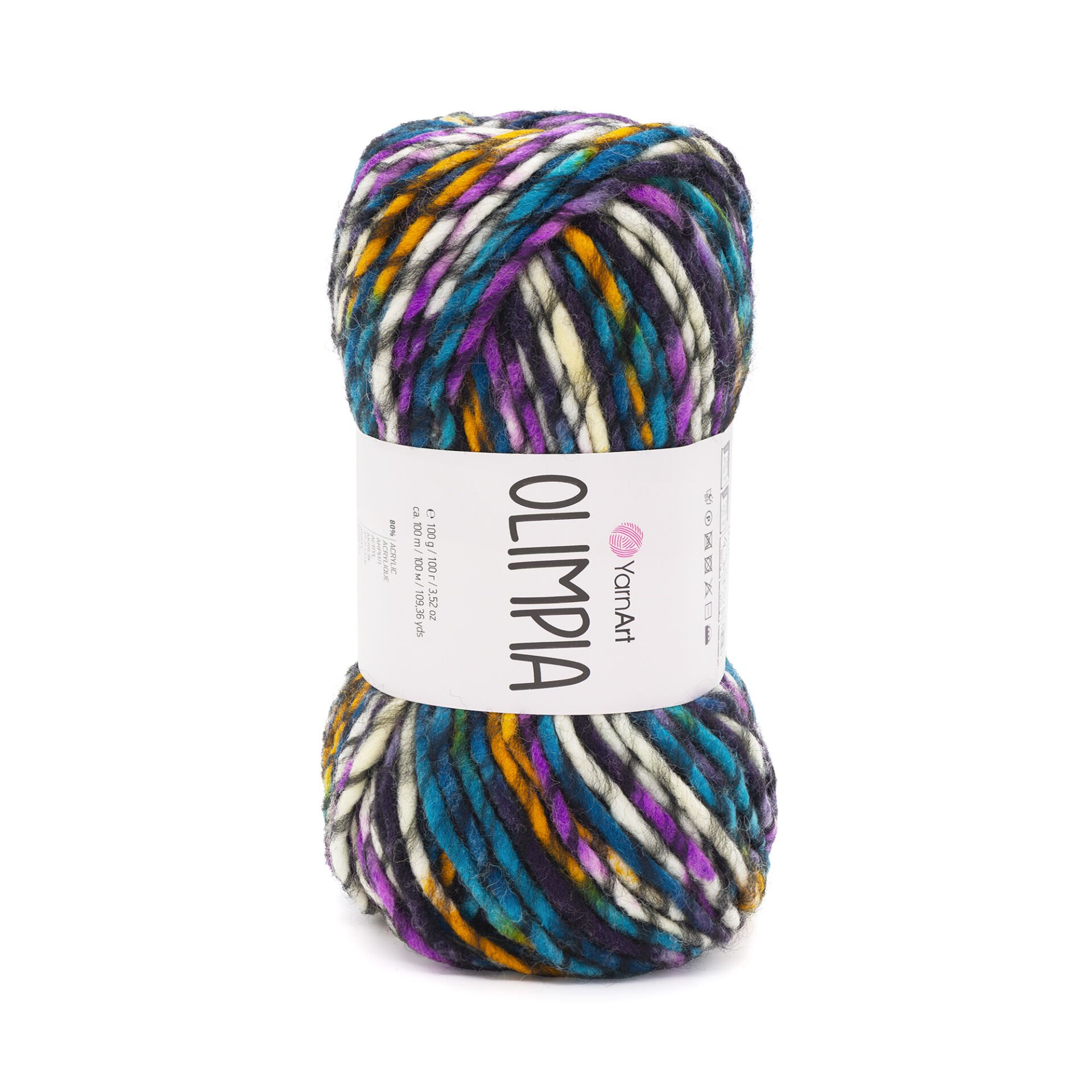 YARNART OLIMPIA - EBRULİ EL ÖRGÜ İPİ EBRULİ - 1410