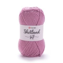 YARNART SHETLAND - EL ÖRGÜ İPİ GÜL KURUSU - 508
