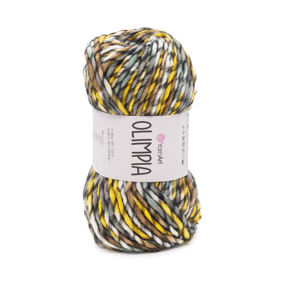 YARNART OLIMPIA - EBRULİ EL ÖRGÜ İPİ EBRULİ - 1411