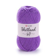 YARNART SHETLAND - EL ÖRGÜ İPİ LİLA - 514