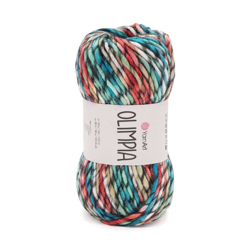 YARNART OLIMPIA - EBRULİ EL ÖRGÜ İPİ EBRULİ - 1413