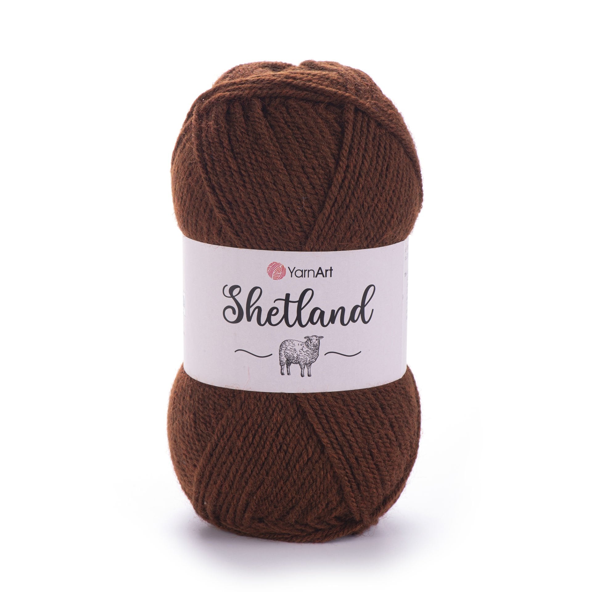 YARNART SHETLAND - EL ÖRGÜ İPİ KİREMİT - 520