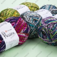 YARNART PASSION - EBRULİ EL ÖRGÜ İPİ