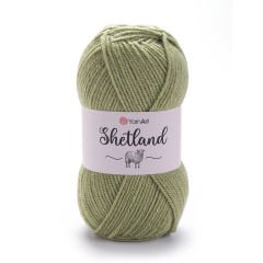 YARNART SHETLAND - EL ÖRGÜ İPİ YEŞİL - 525
