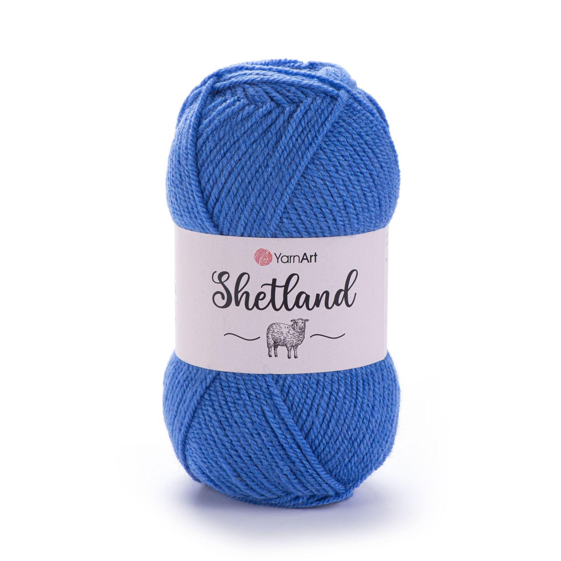 YARNART SHETLAND - EL ÖRGÜ İPİ MAVİ - 526