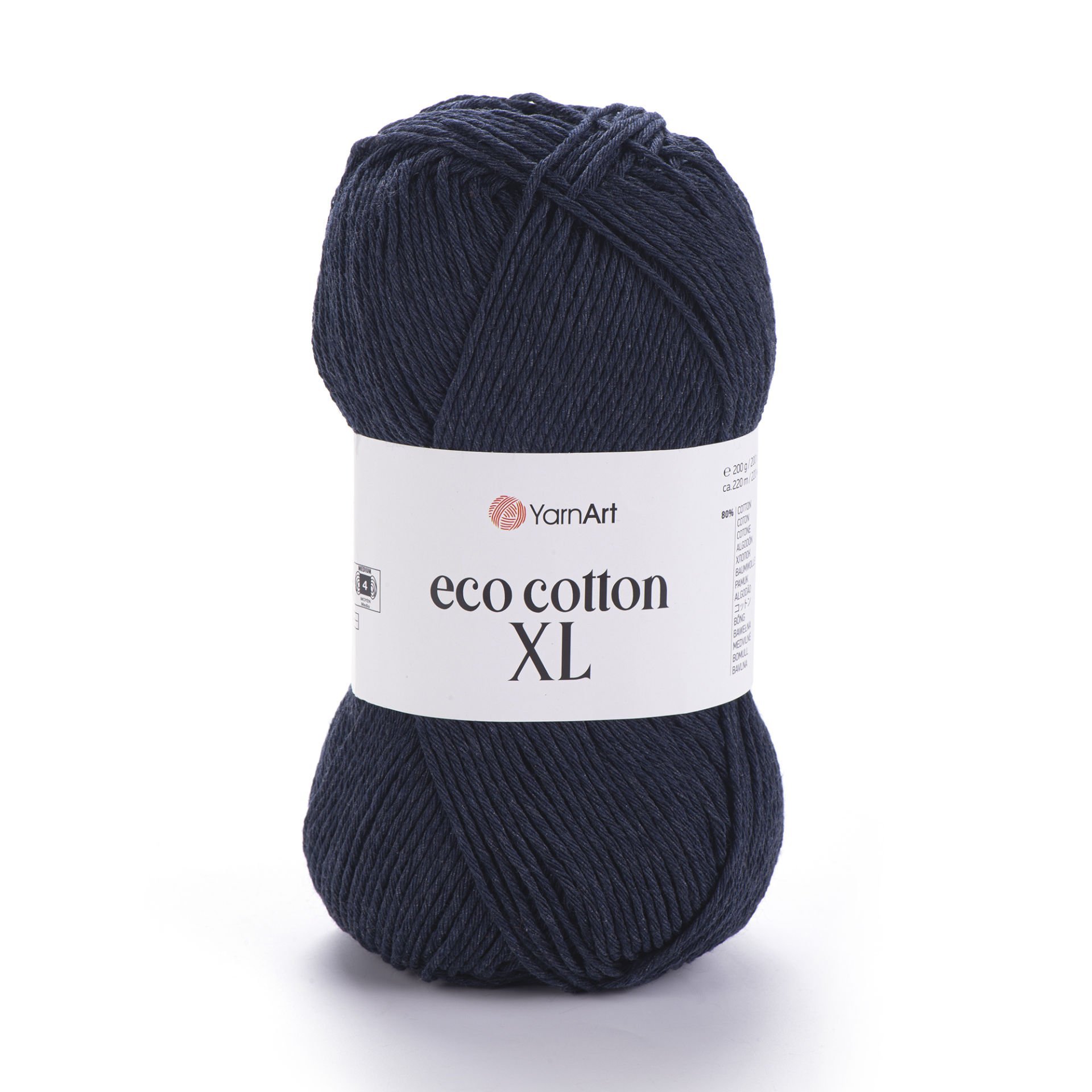 YARNART ECO COTTON XL - EL ÖRGÜ İPİ LACİVERT - 784