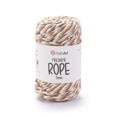YARNART MACRAME ROPE 3 MM - MAKROME EL ÖRGÜ İPİ EBRULİ - 821