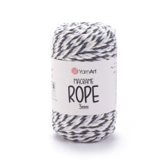 YARNART MACRAME ROPE 3 MM - MAKROME EL ÖRGÜ İPİ EBRULİ - 822