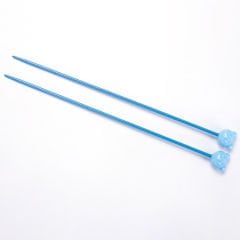 RENKLİ KISA ŞİŞ 20 CM MAVİ - 3 MM
