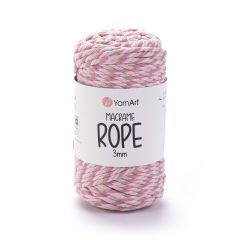 YARNART MACRAME ROPE 3 MM - MAKROME EL ÖRGÜ İPİ EBRULİ - 824