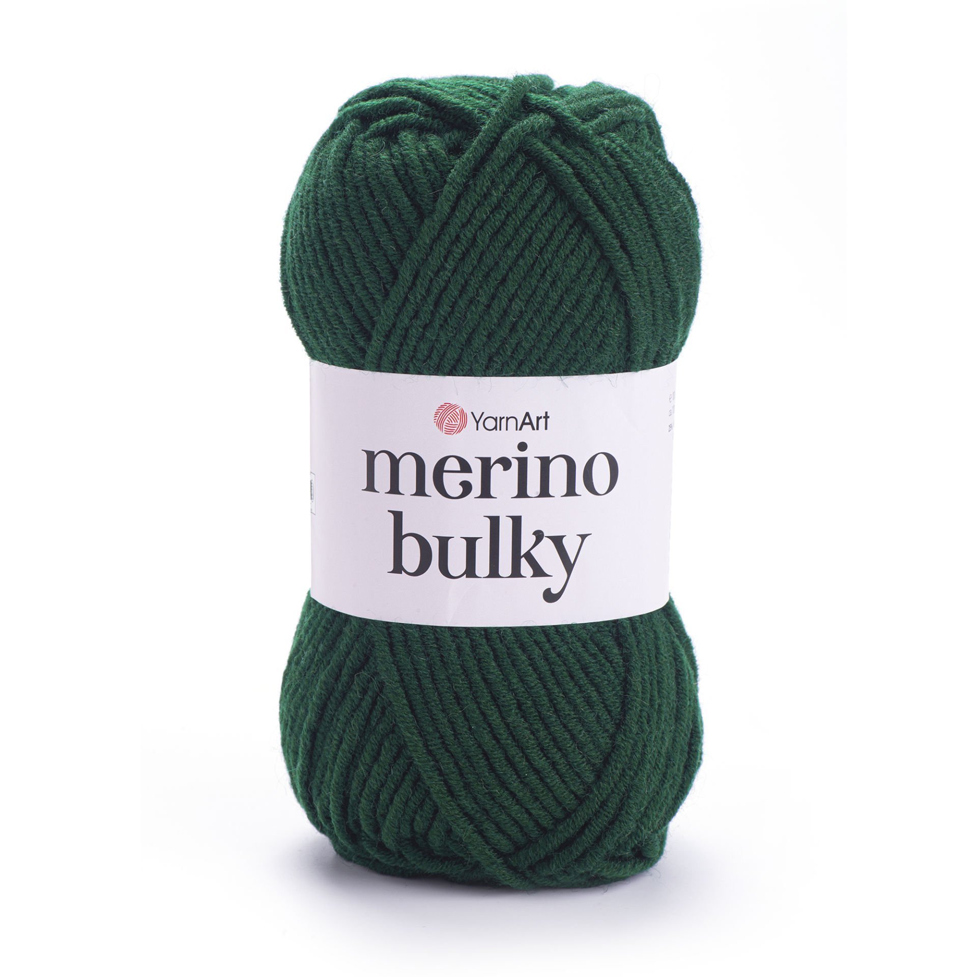 YARNART MERINO BULKY - EL ÖRGÜ İPİ ZÜMRÜT YEŞİLİ - 590