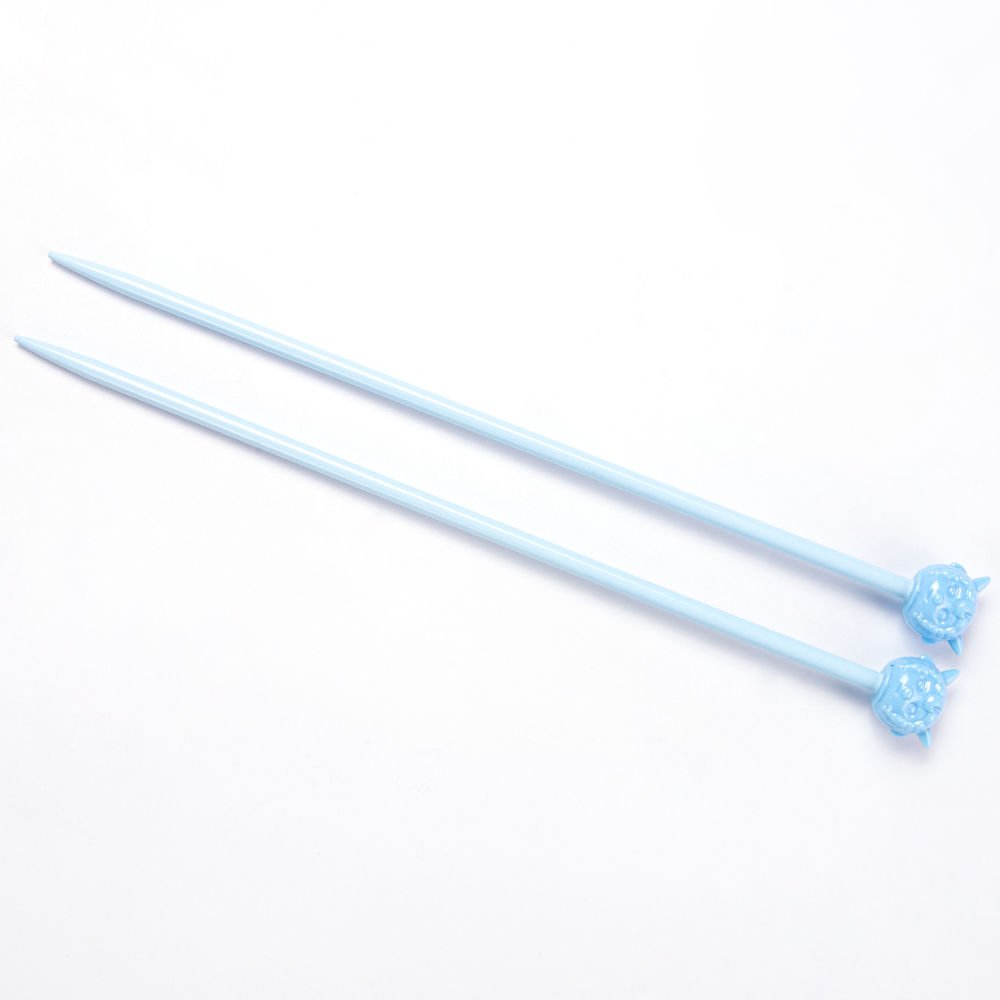 RENKLİ KISA ŞİŞ 20 CM MAVİ - 4,5 MM