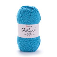 YARNART SHETLAND - EL ÖRGÜ İPİ TURKUAZ - 540