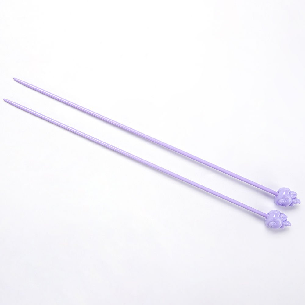 RENKLİ KISA ŞİŞ 20 CM MOR - 2,5 MM