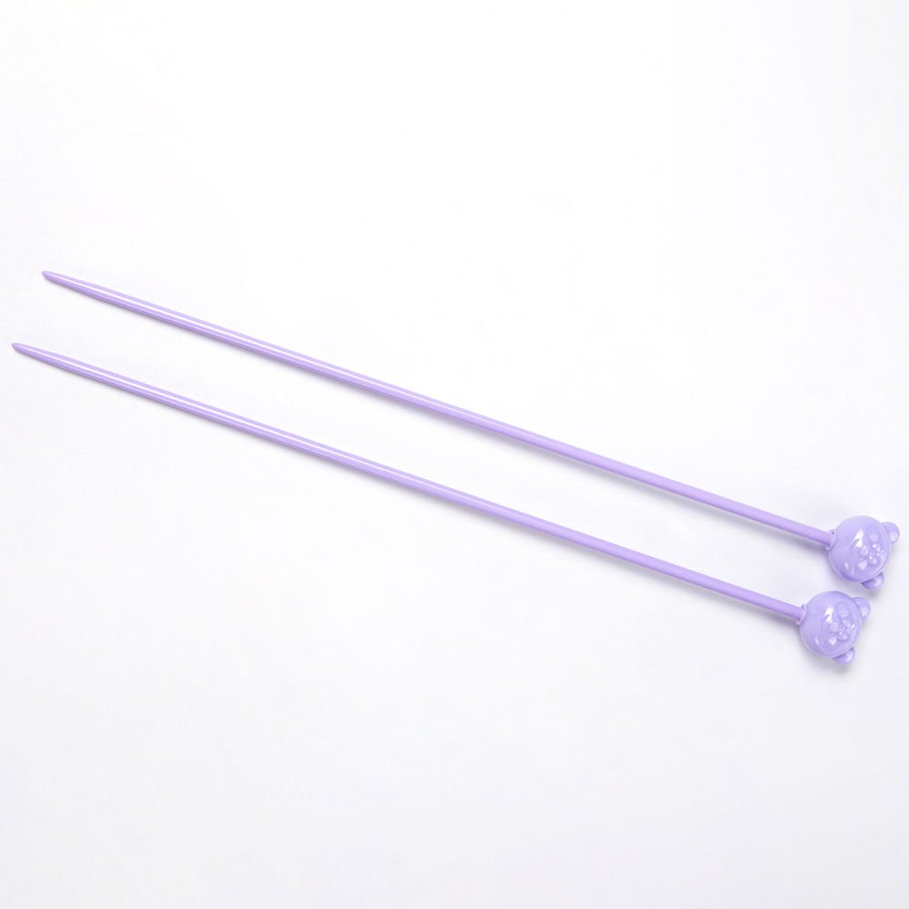 RENKLİ KISA ŞİŞ 20 CM MOR - 3 MM