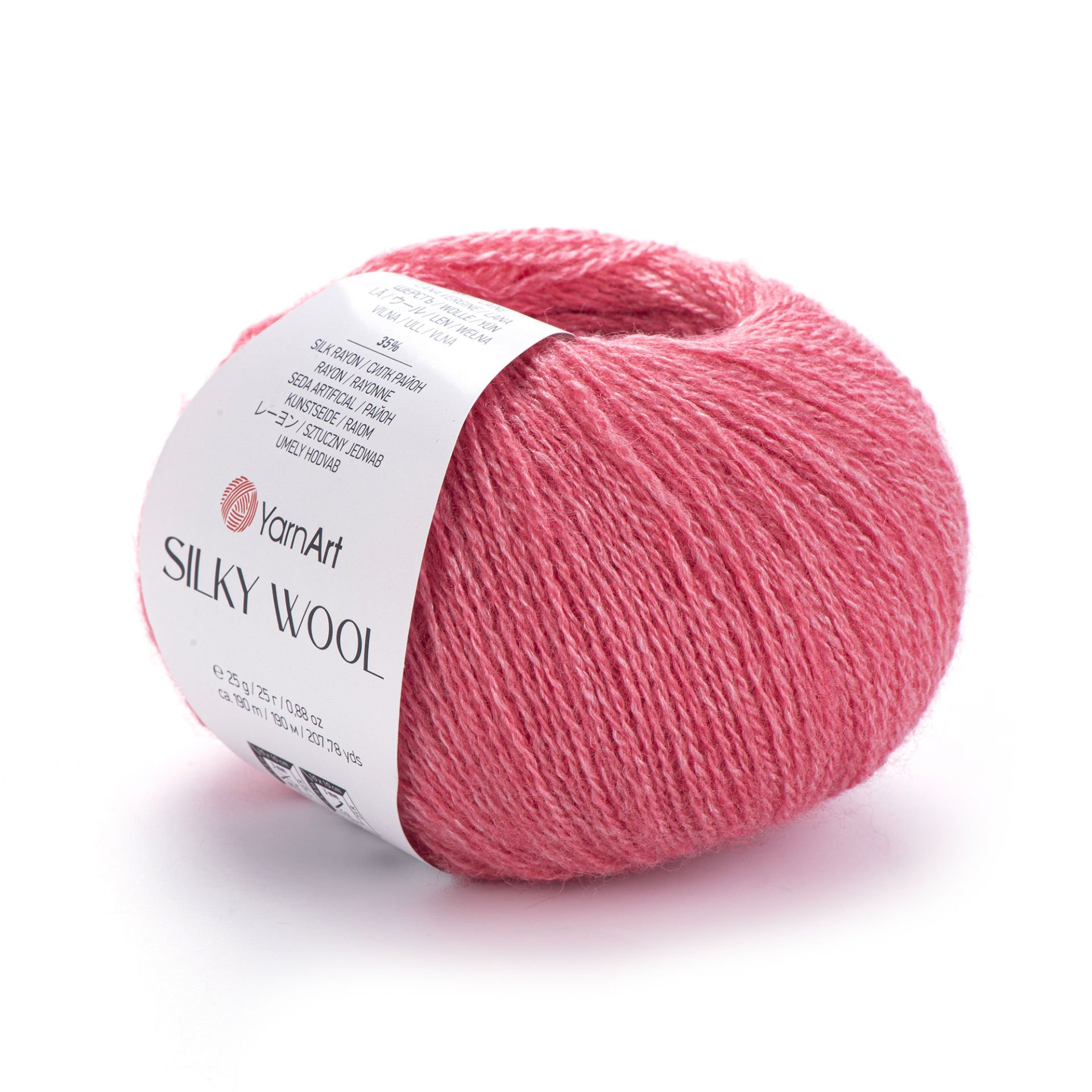 YARNART SILKY WOOL - EL ÖRGÜ İPİ NARÇİÇEĞİ - 332