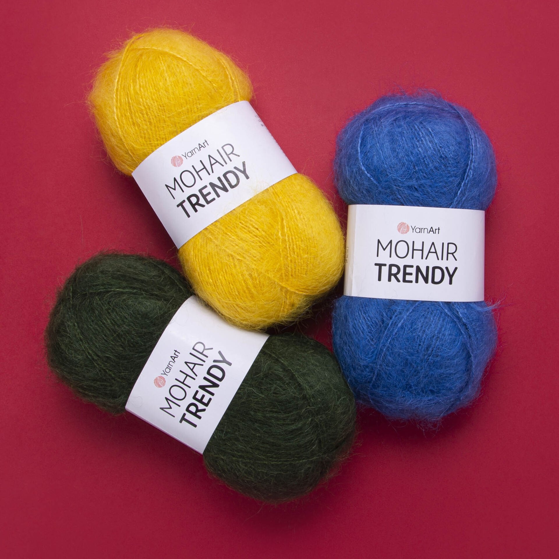 YARNART MOHAIR TRENDY - EL ÖRGÜ İPİ