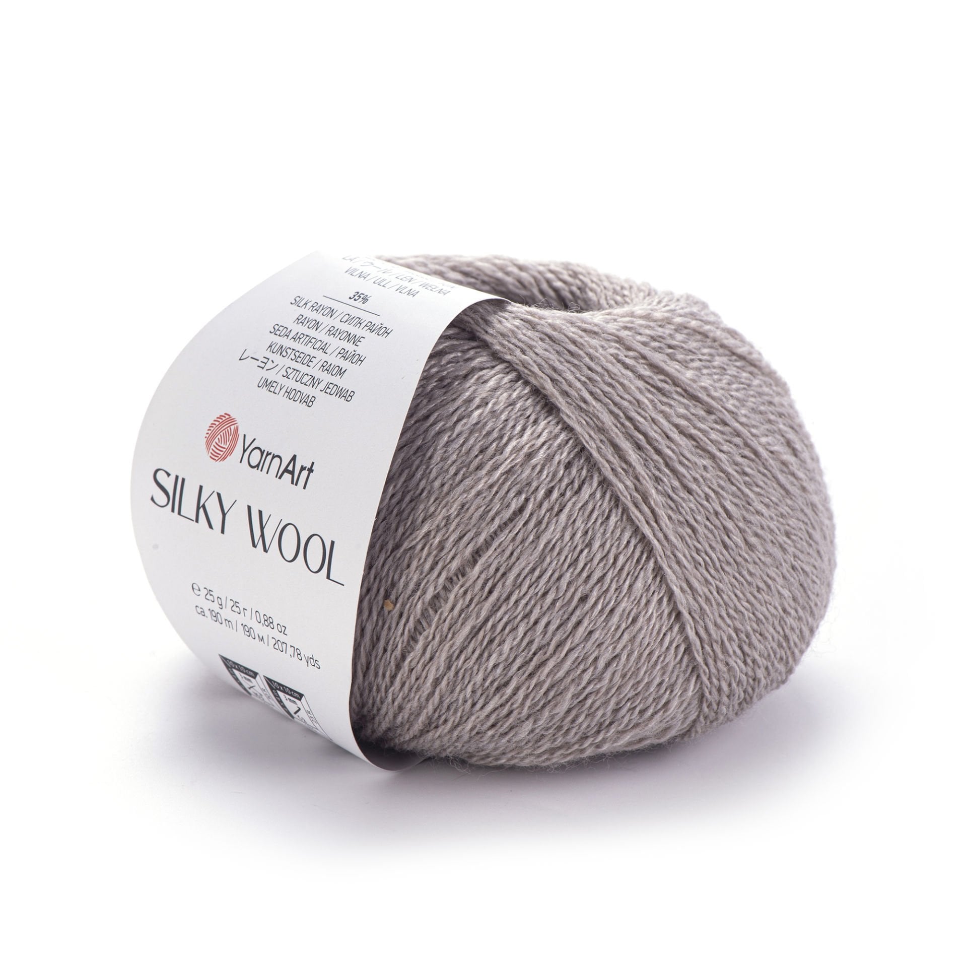 YARNART SILKY WOOL - EL ÖRGÜ İPİ SÜTLÜ KAHVE - 337
