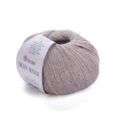 YARNART SILKY WOOL - EL ÖRGÜ İPİ BEJ - 348