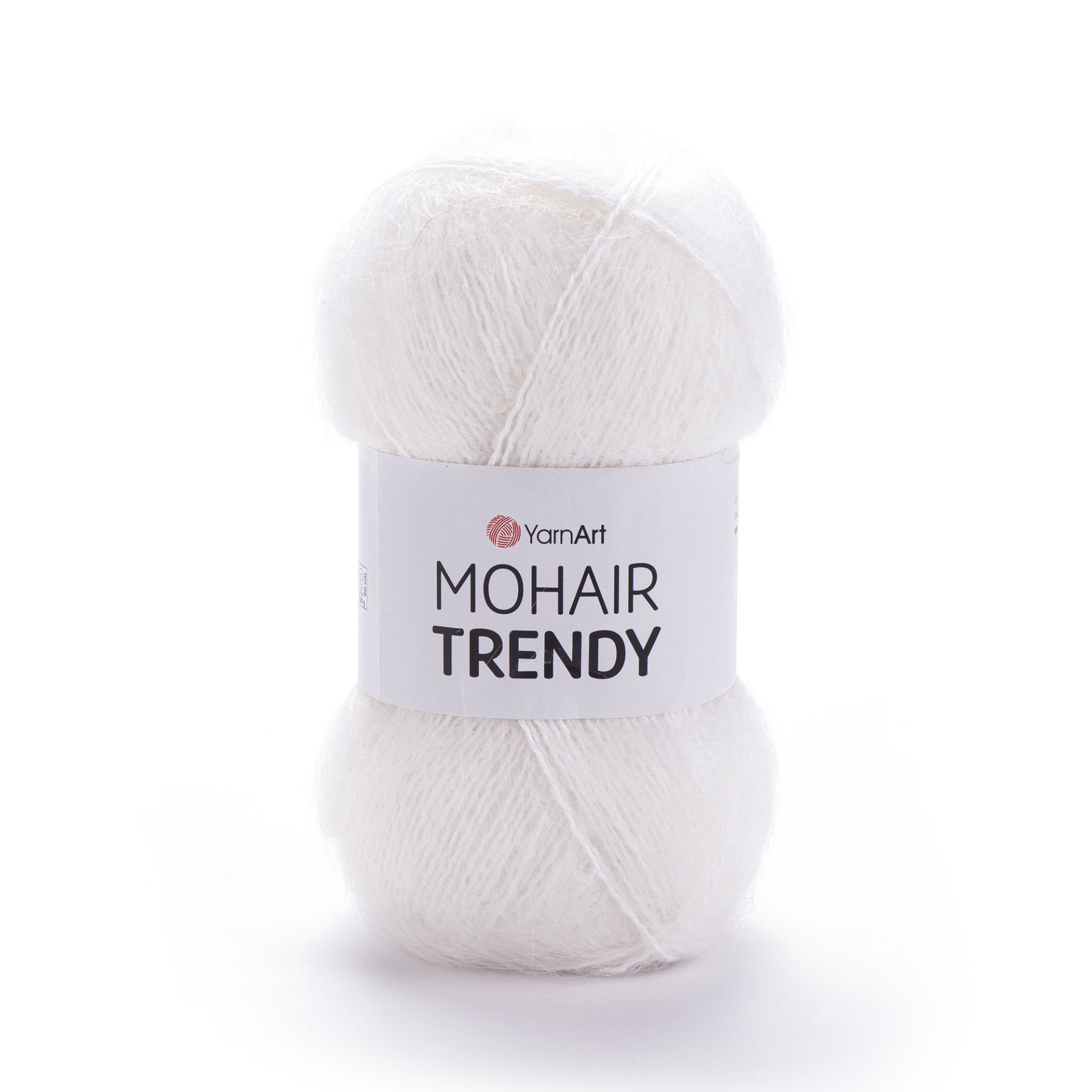 YARNART MOHAIR TRENDY - EL ÖRGÜ İPİ BEYAZ - 101