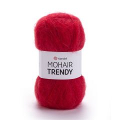 YARNART MOHAIR TRENDY - EL ÖRGÜ İPİ KIRMIZI - 105