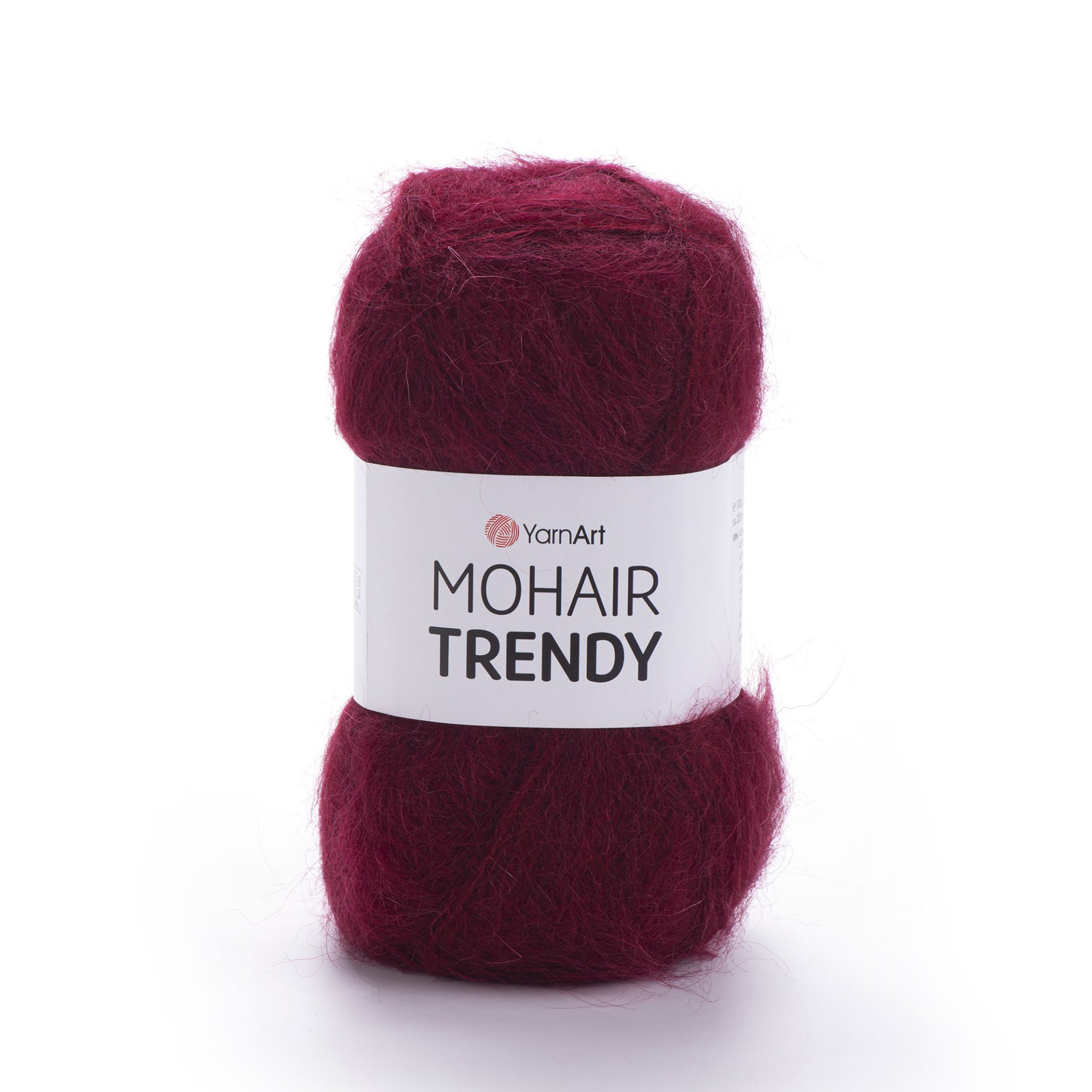 YARNART MOHAIR TRENDY - EL ÖRGÜ İPİ BORDO - 109
