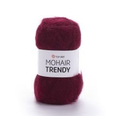 YARNART MOHAIR TRENDY - EL ÖRGÜ İPİ BORDO - 109