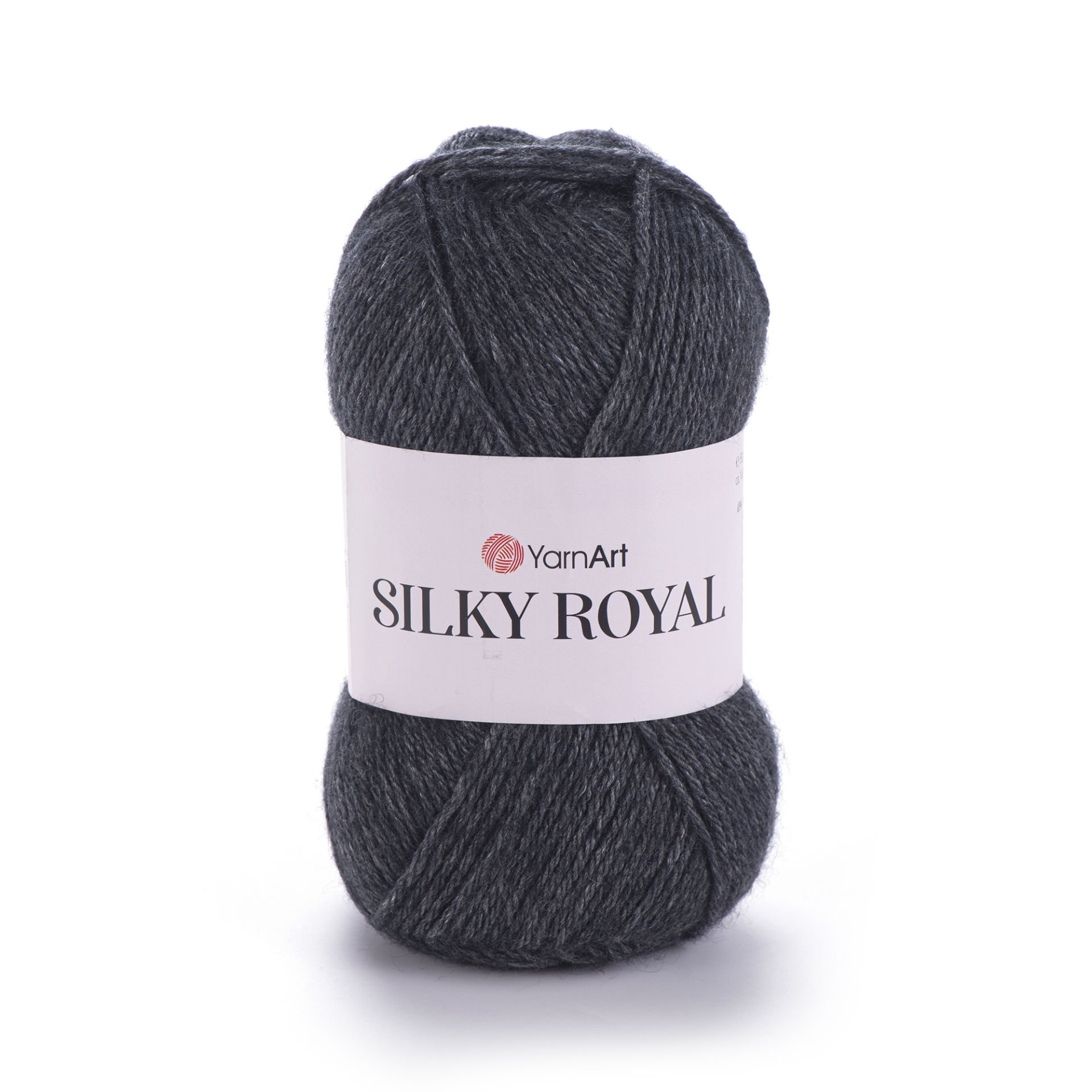 YARNART SILKY ROYAL - EL ÖRGÜ İPİ SİYAH - 435