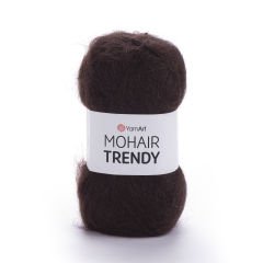 YARNART MOHAIR TRENDY - EL ÖRGÜ İPİ KAHVERENGİ - 123