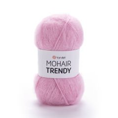 YARNART MOHAIR TRENDY - EL ÖRGÜ İPİ PEMBE - 127