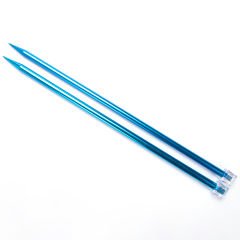 RENKLİ METALİZE ÖRGÜ ŞİŞİ 35 CM 10 MM