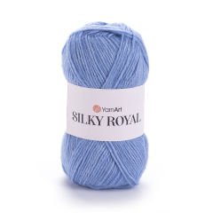 YARNART SILKY ROYAL - EL ÖRGÜ İPİ MAVİ - 443