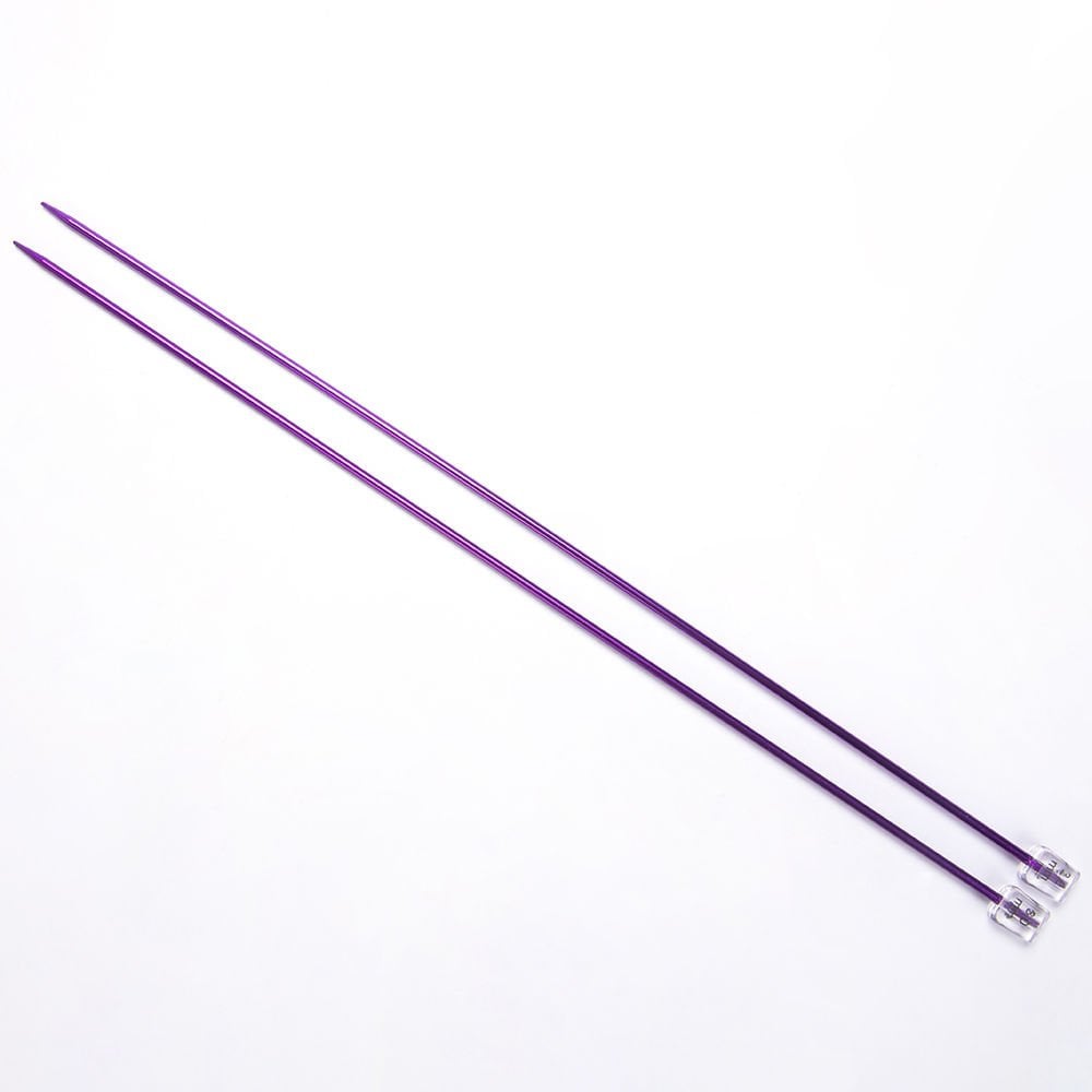 RENKLİ METALİZE ÖRGÜ ŞİŞİ 35 CM 3 MM