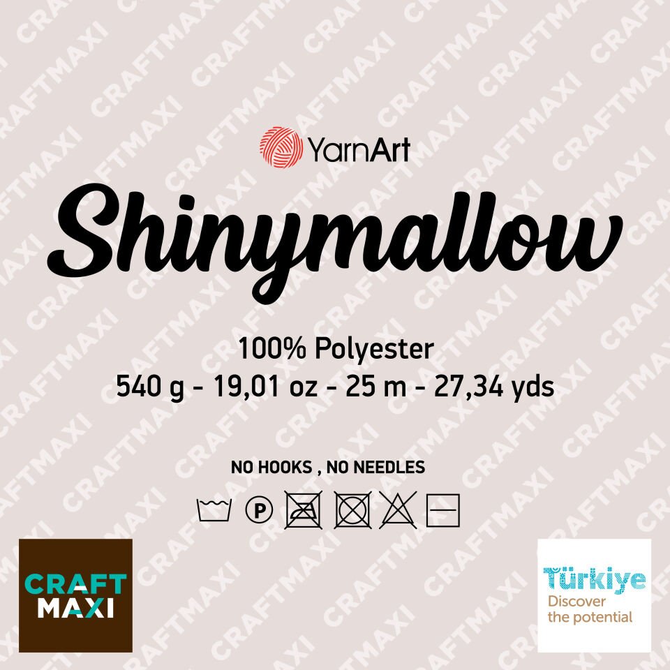 YARNART SHINYMALLOW - EL ÖRGÜ İPİ