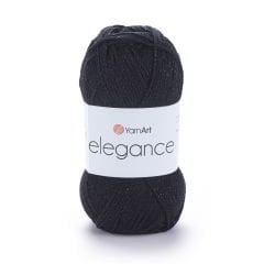 YARNART ELEGANCE - SİMLİ EL ÖRGÜ İPİ SİYAH - 104