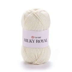 YARNART SILKY ROYAL - EL ÖRGÜ İPİ KREM - 430