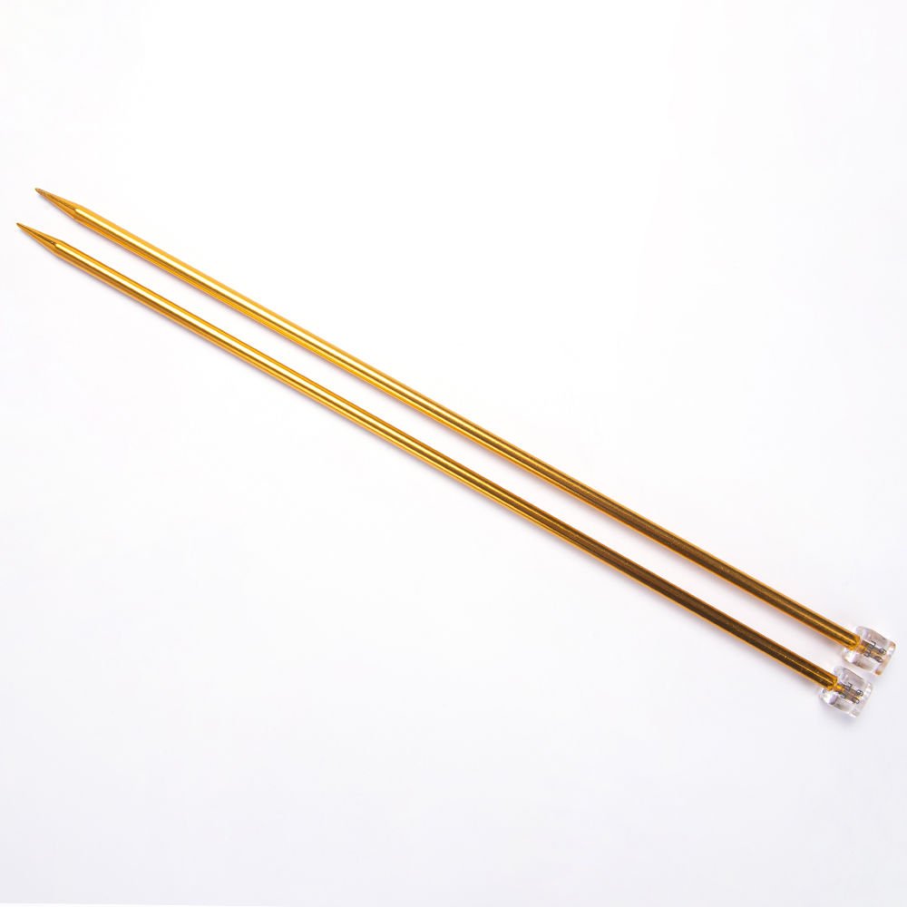 RENKLİ METALİZE ÖRGÜ ŞİŞİ 35 CM 6 MM