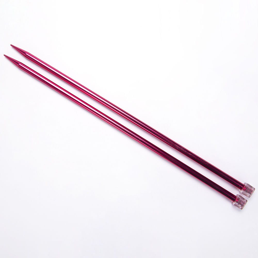 RENKLİ METALİZE ÖRGÜ ŞİŞİ 35 CM 8 MM