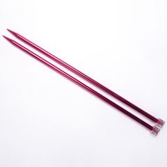 RENKLİ METALİZE ÖRGÜ ŞİŞİ 35 CM 8 MM