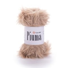YARNART PIUMA - EL ÖRGÜ İPİ KAHVERENGİ - 4405