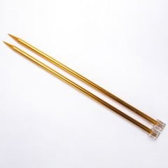 RENKLİ METALİZE ÖRGÜ ŞİŞİ 35 CM 9 MM