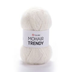 YARNART MOHAIR TRENDY - EL ÖRGÜ İPİ KREM - 1003