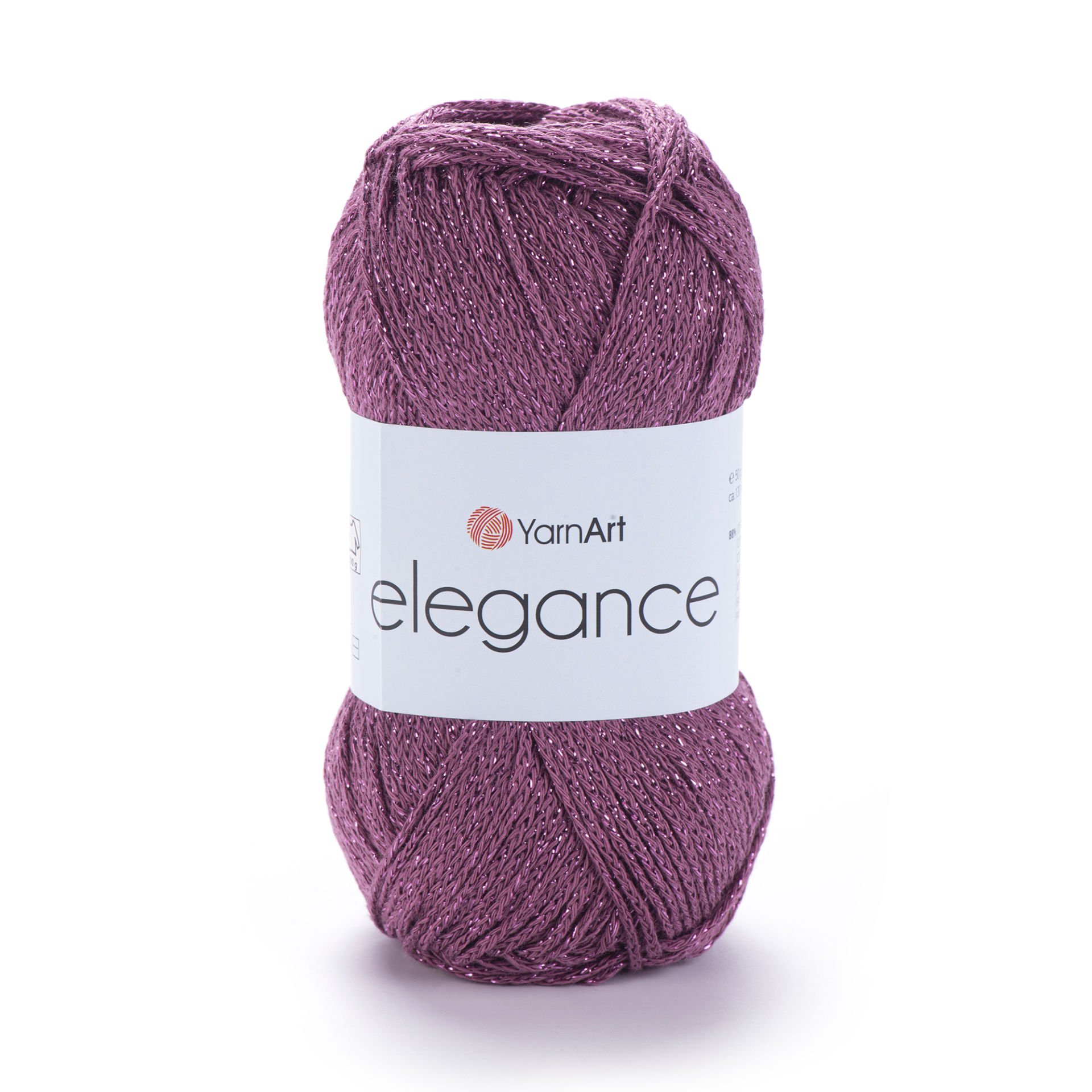 YARNART ELEGANCE - SİMLİ EL ÖRGÜ İPİ GÜL KURUSU - 112